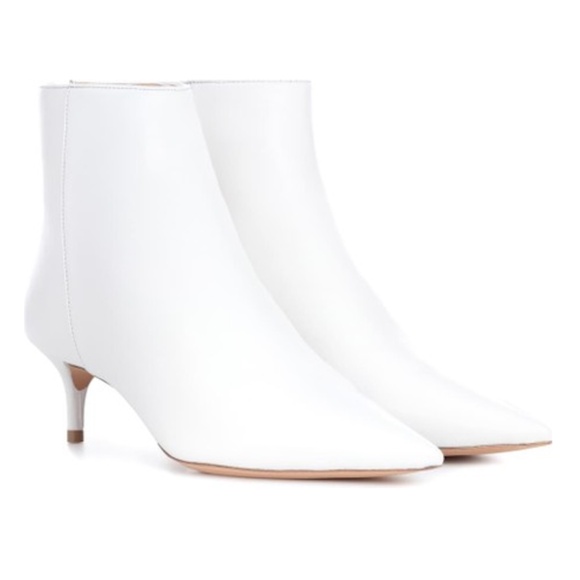 ALEXANDRE BIRMAN - Leather Kittie Ankle Boots - Picture 1 of 15